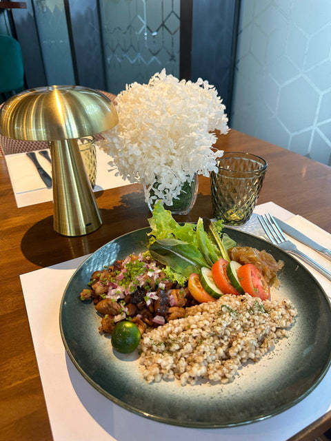 Chicken & Mushroom Sisig